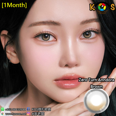 [1Month]Ann365 Zero Turn Anndora Brown 앤365 제로턴 안도라 브라운